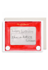 E Frances Paper Hard To Sketch Birthday