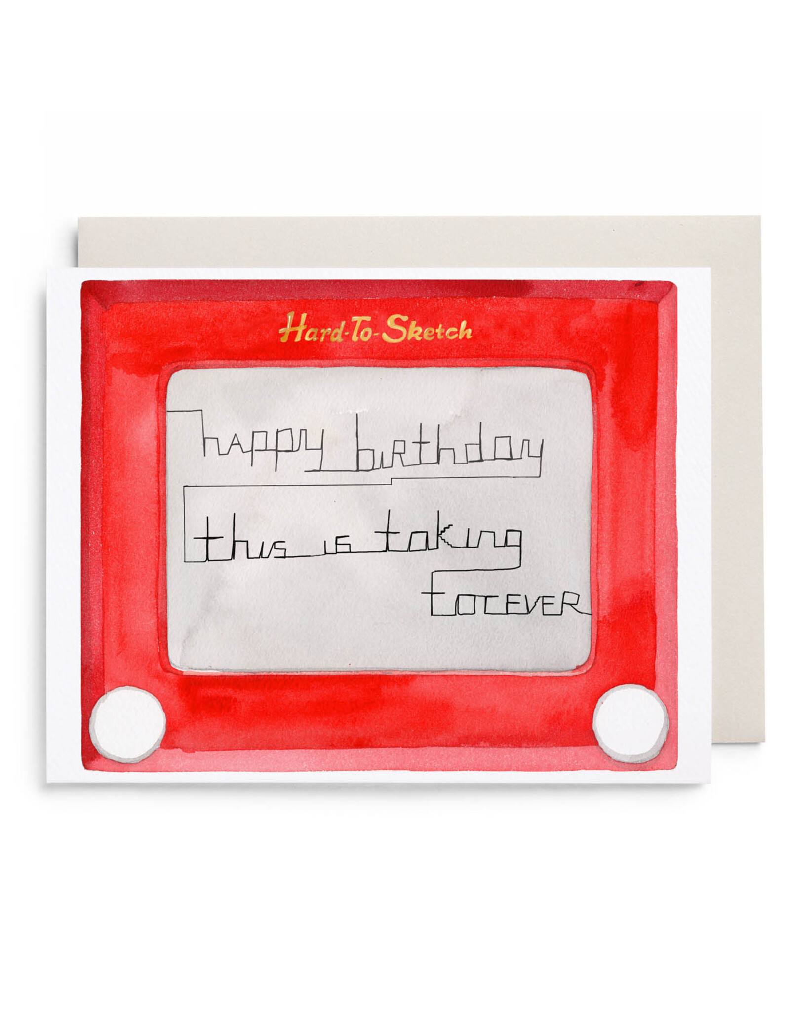 E Frances Paper Hard To Sketch Birthday