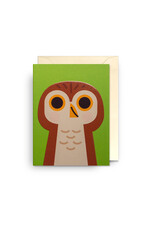 MINI CARD Ferruginous Pygmy Owl