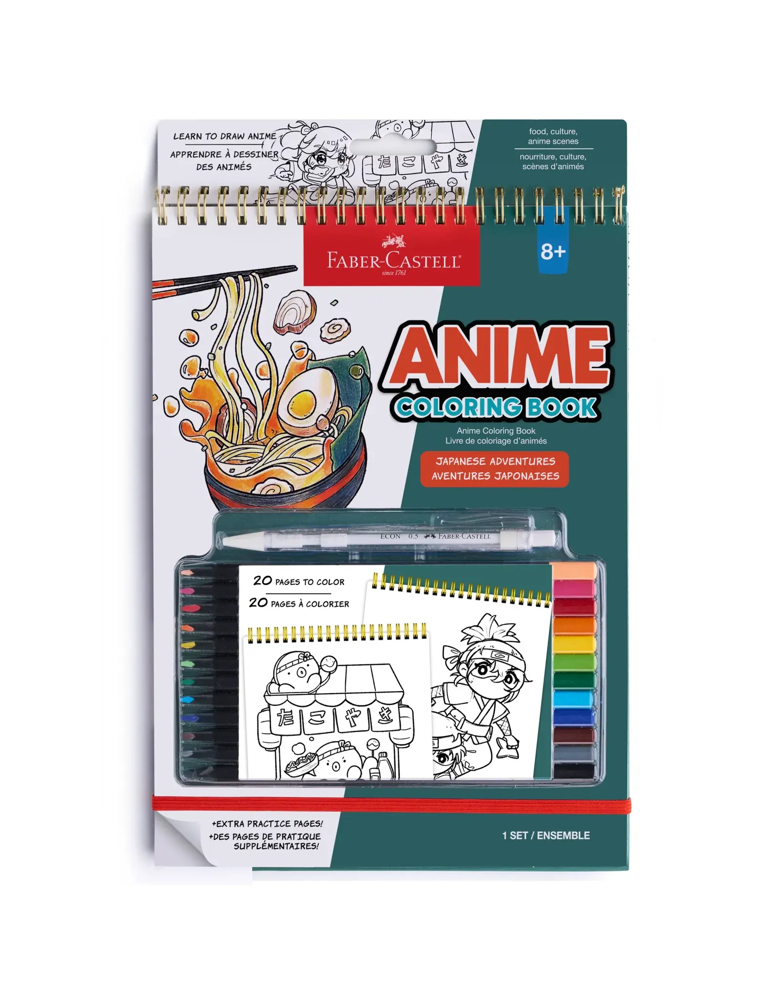 Faber-Castell Anime Drawing Kit - Japanese Adventures