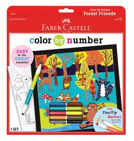 Faber-Castell Color By Number Forest Friends