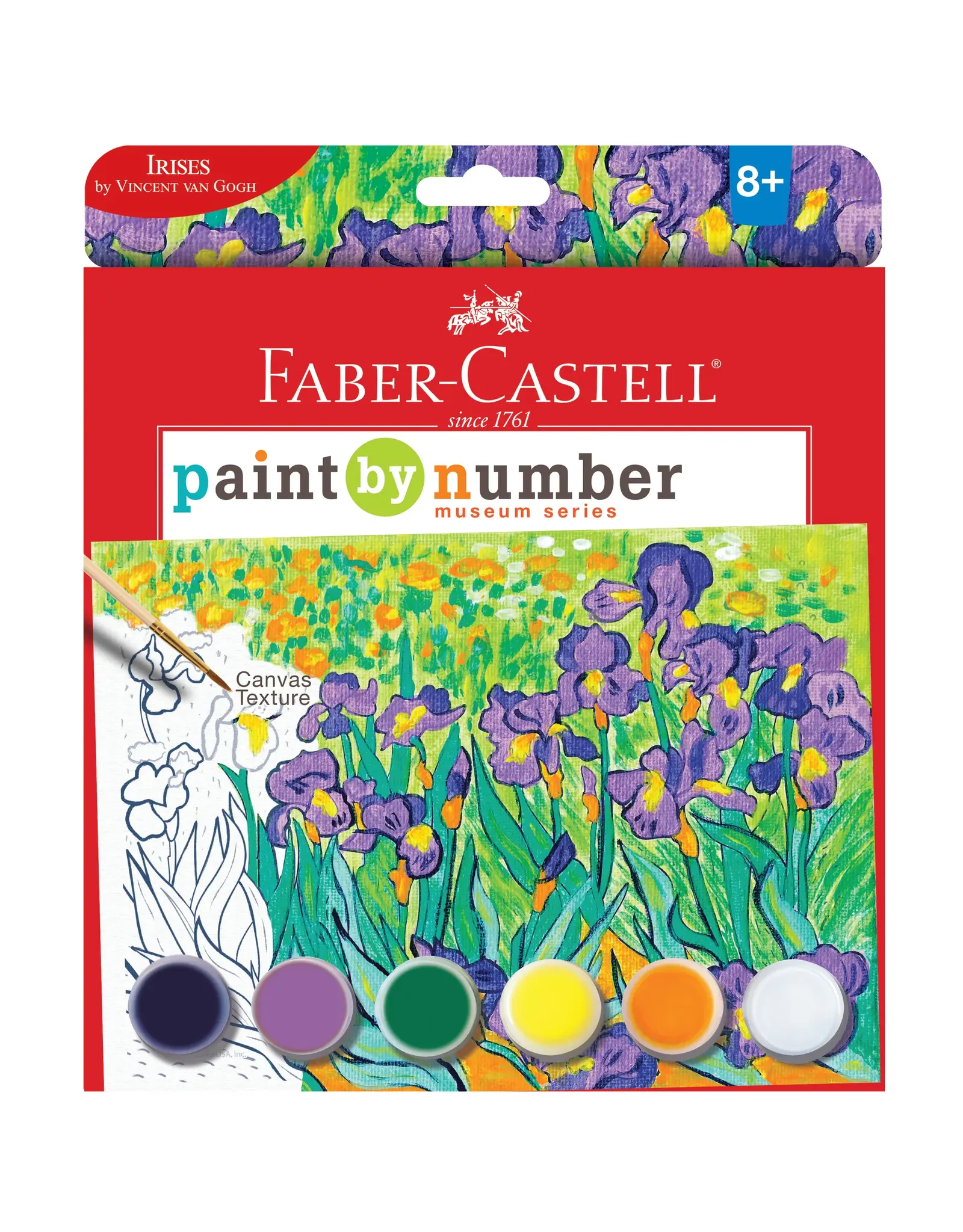 Faber-Castell Paint By Number Museum Series-Irises