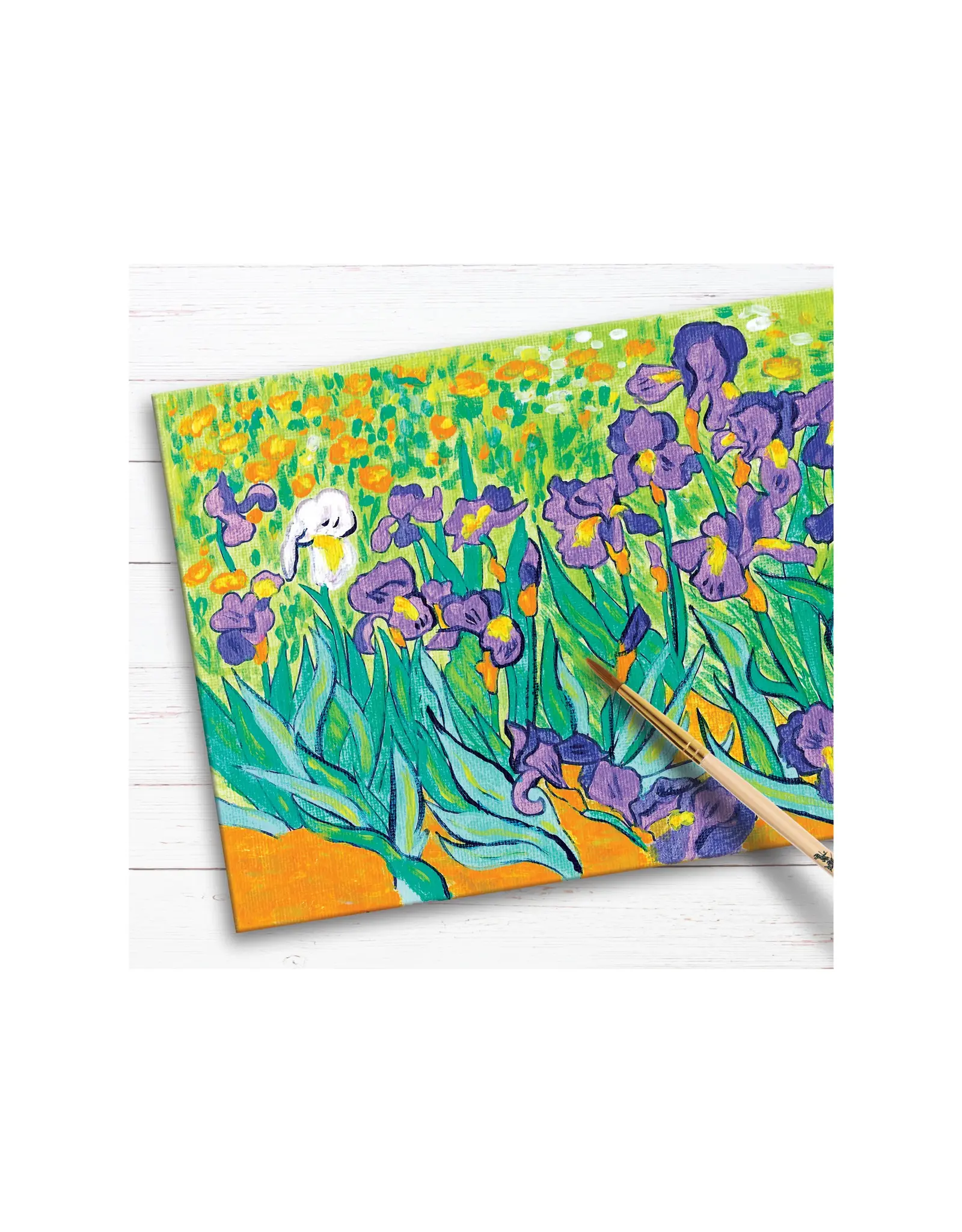 Faber-Castell Paint By Number Museum Series-Irises