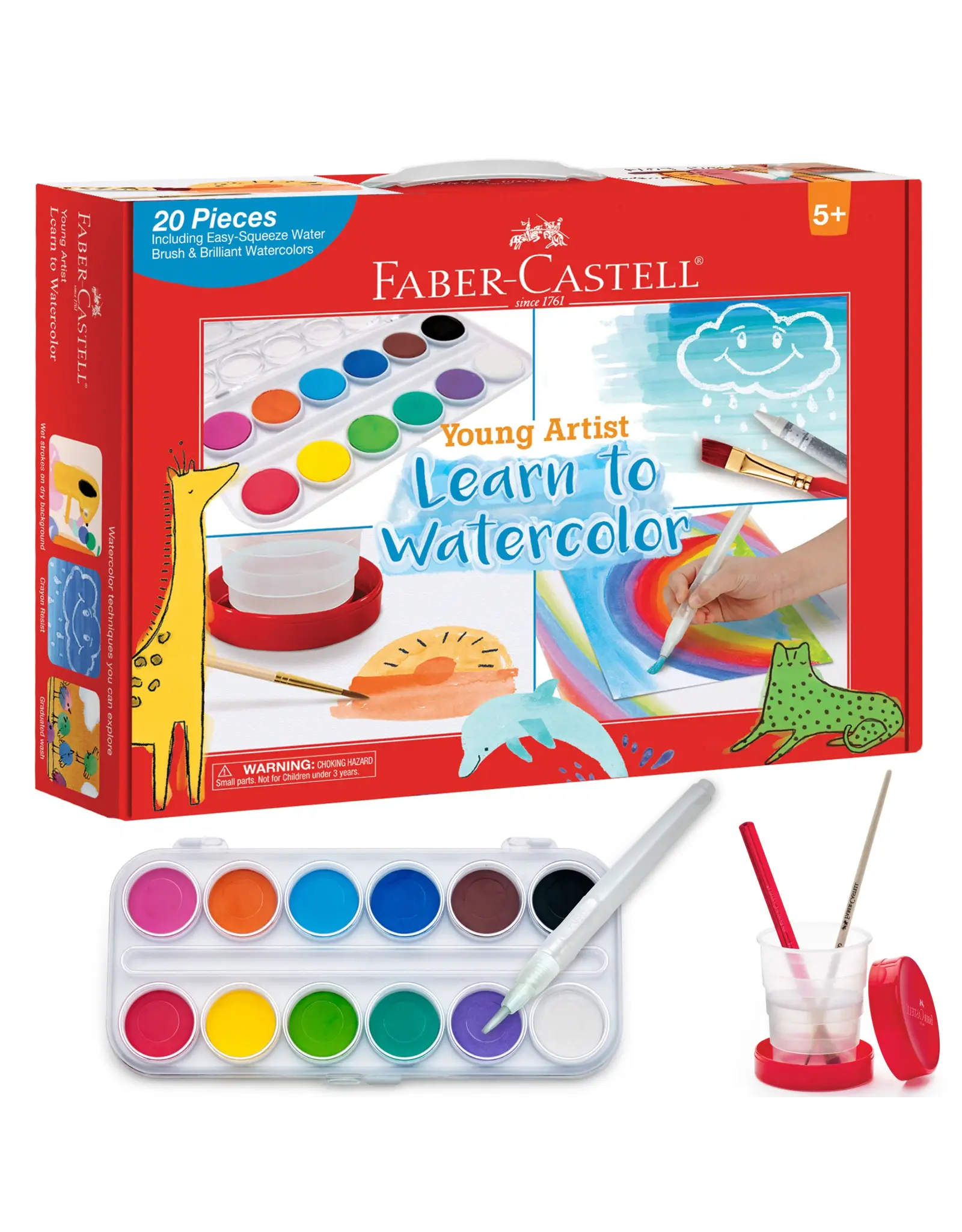 Faber-Castell Young Artists Learn to Watercolour