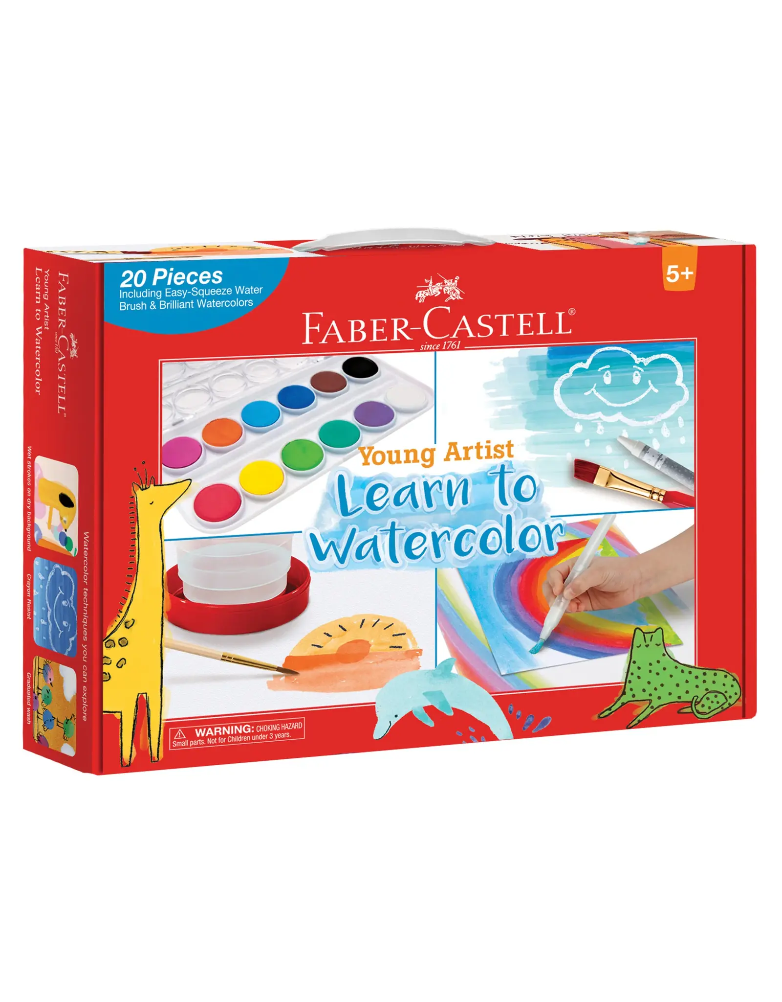 Faber-Castell Young Artists Learn to Watercolour