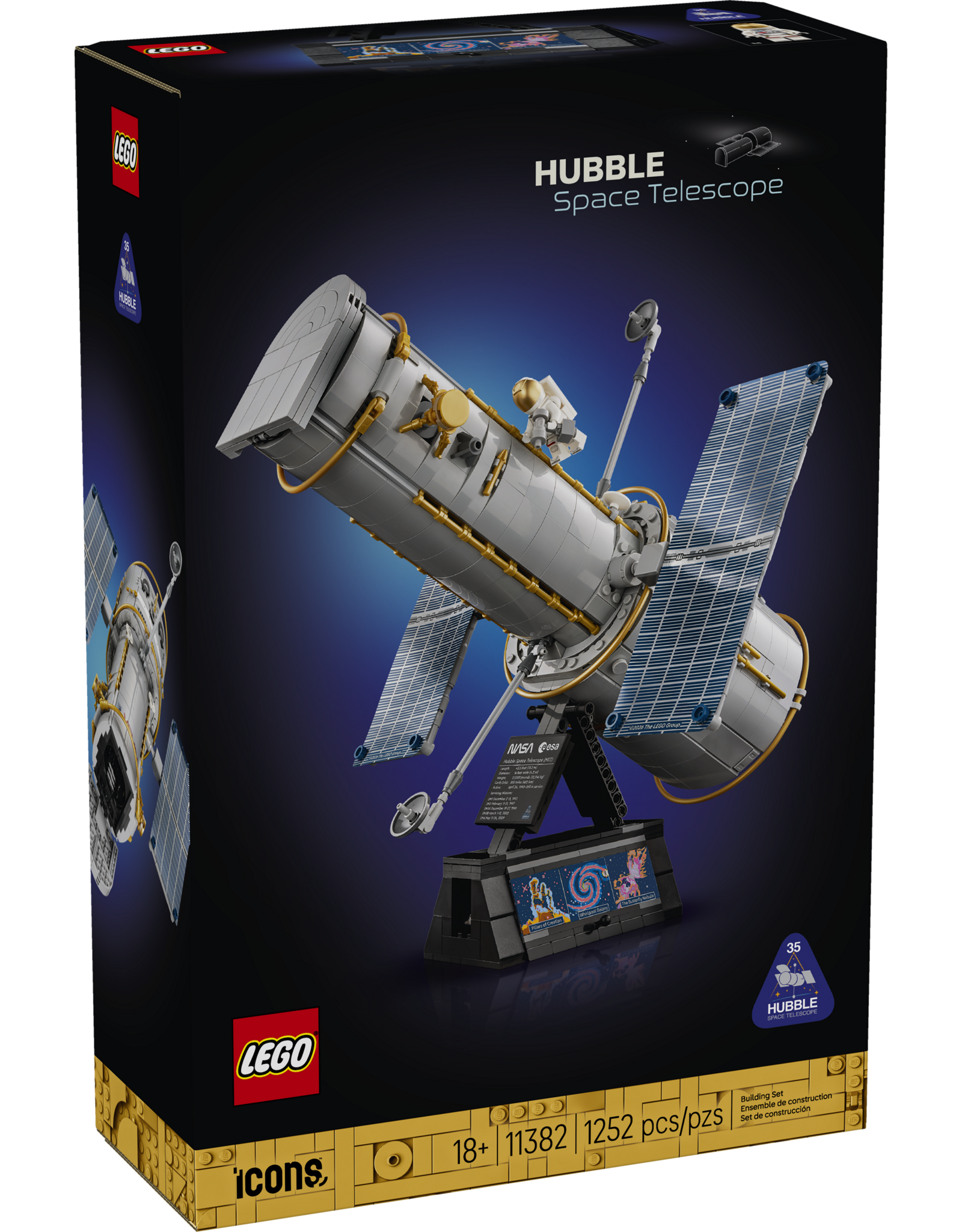 LEGO Icons 11382 Hubble Space Telescope