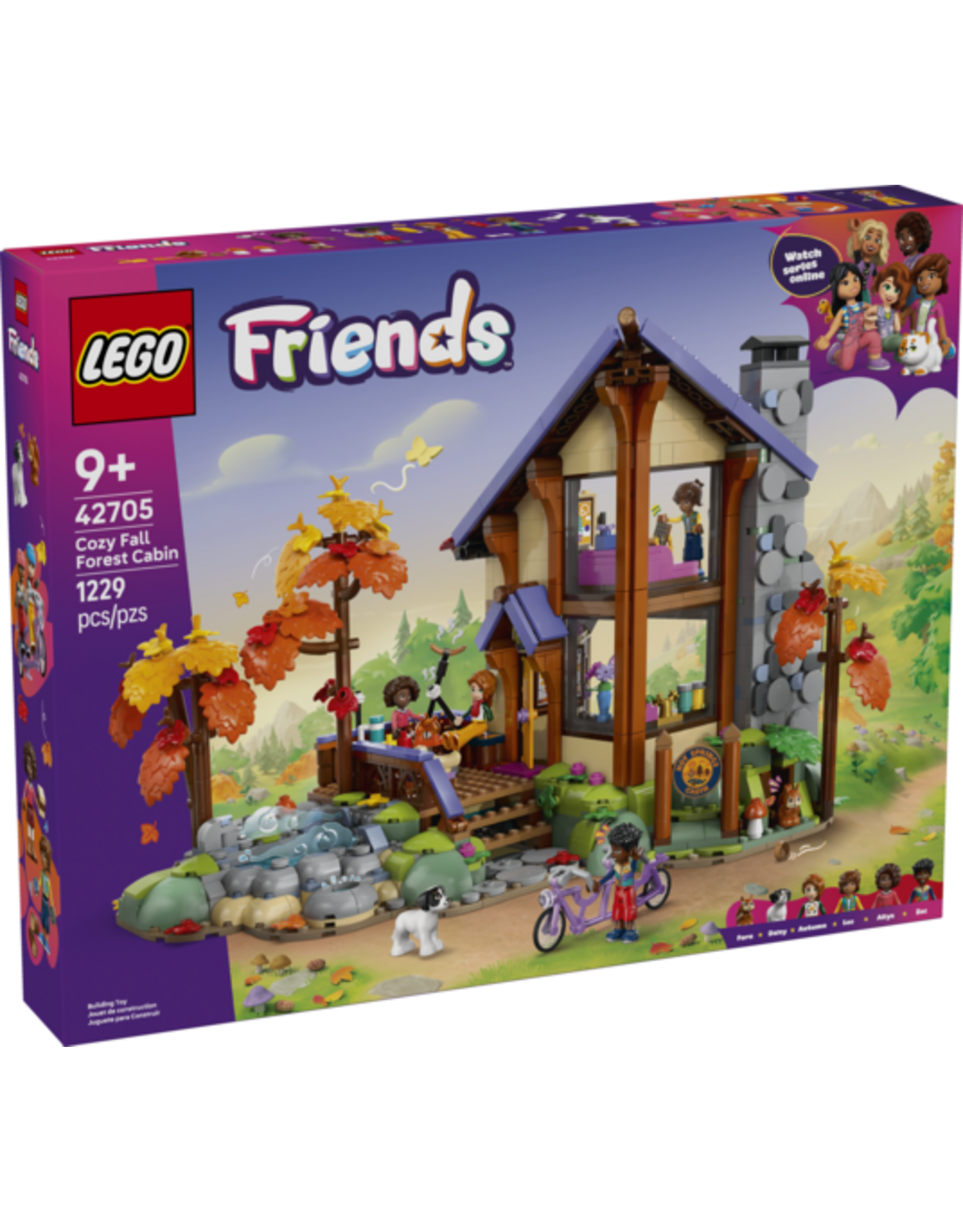 LEGO Friends 42705 Cozy Fall Forest Cabin