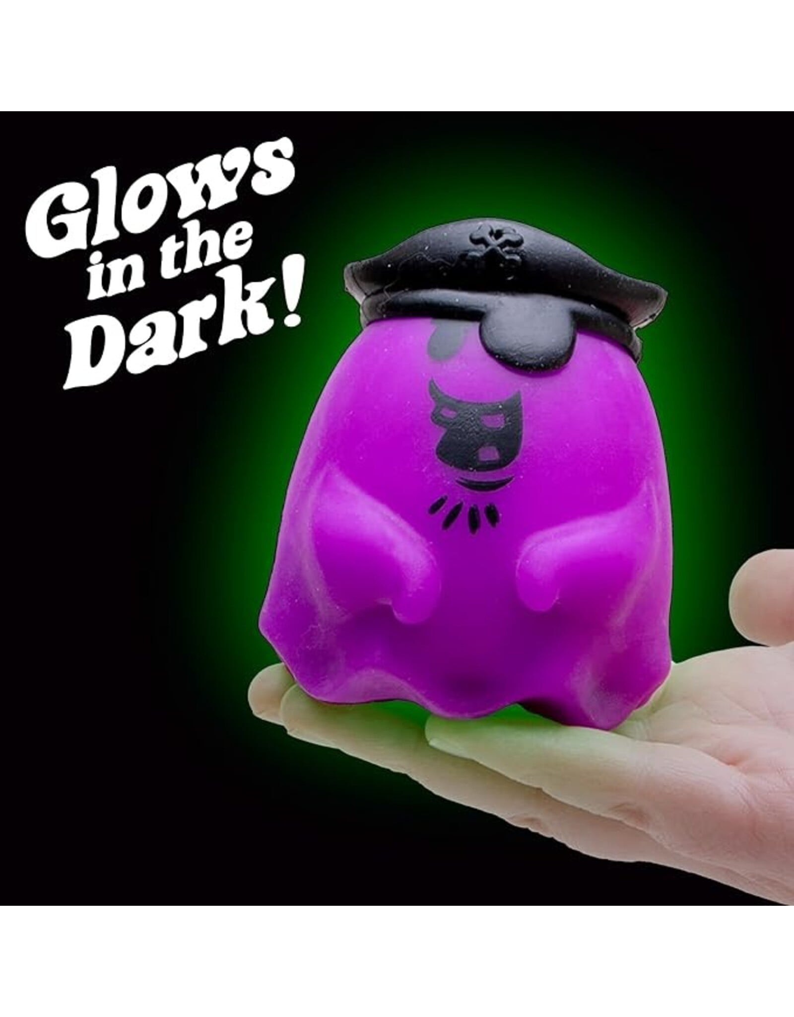 Schylling Nee Doh Needohween Glowy Ghost NeeDoh