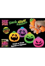 Schylling NeeDoh Needohween Jack Glow Lantern