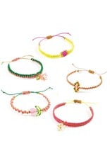 Djeco Macrame  Pink Bracelets