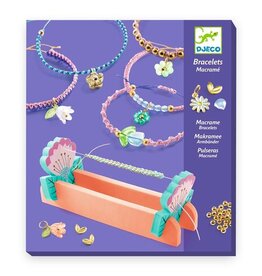 Djeco Macrame Blue Bracelets