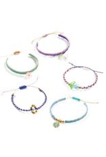 Djeco Macrame Blue Bracelets