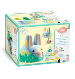 Djeco Bunny Trio Finger Painting