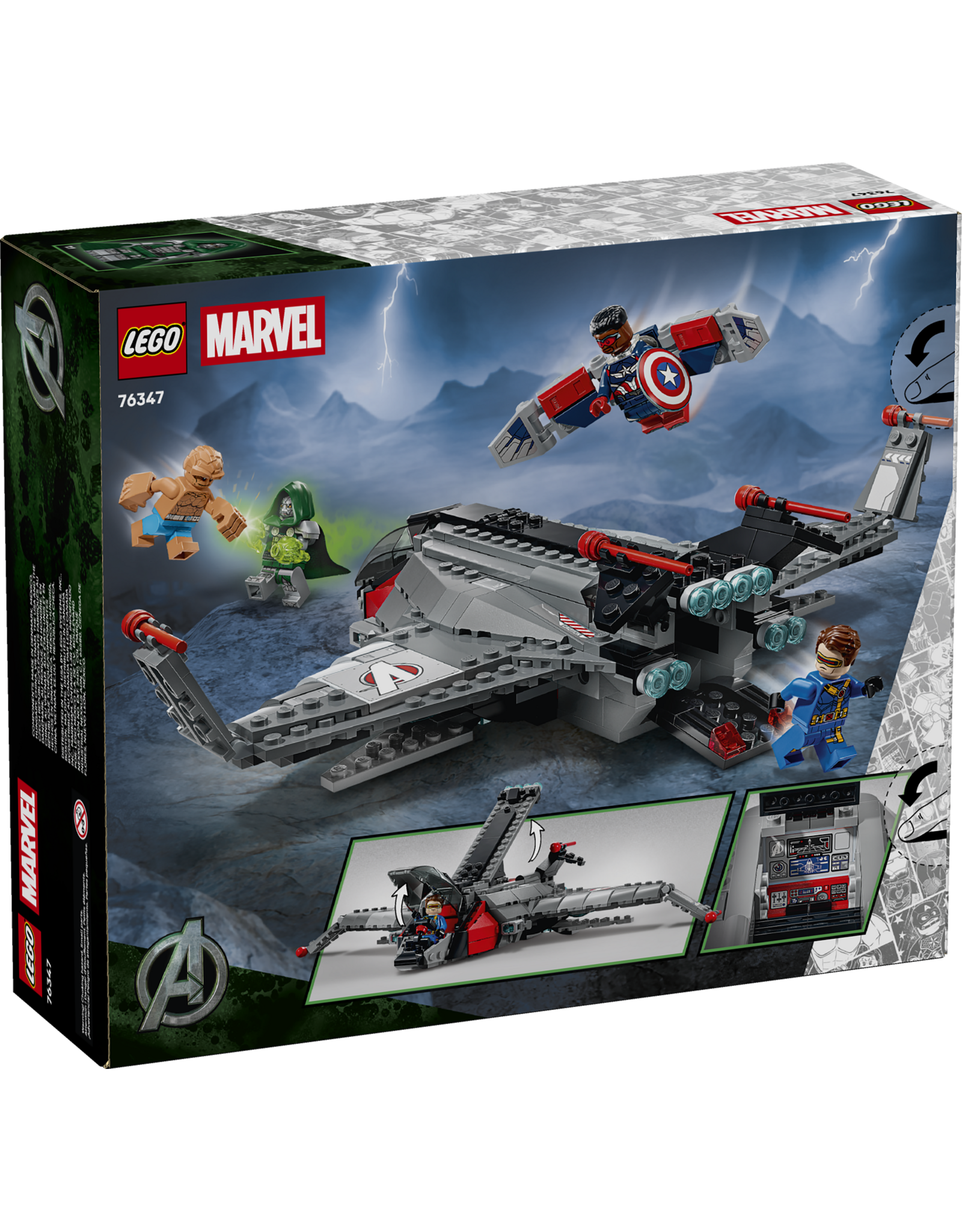 LEGO Super Heroes Marvel Super Heroes Marvel 76347 Avengers: Doomsday Quinjet
