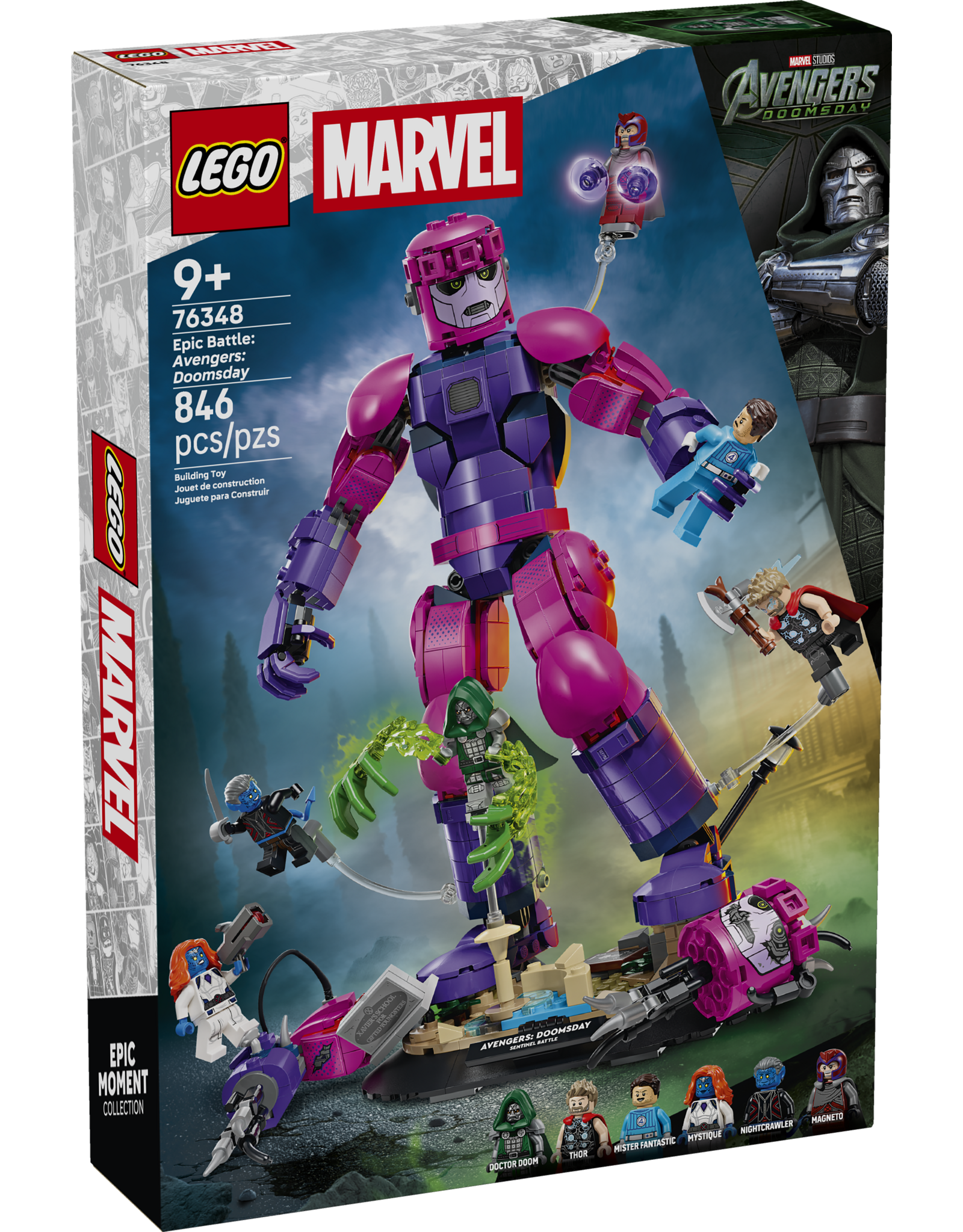 LEGO Super Heroes Marvel 76348 Epic Battle: Avengers: Doomsday