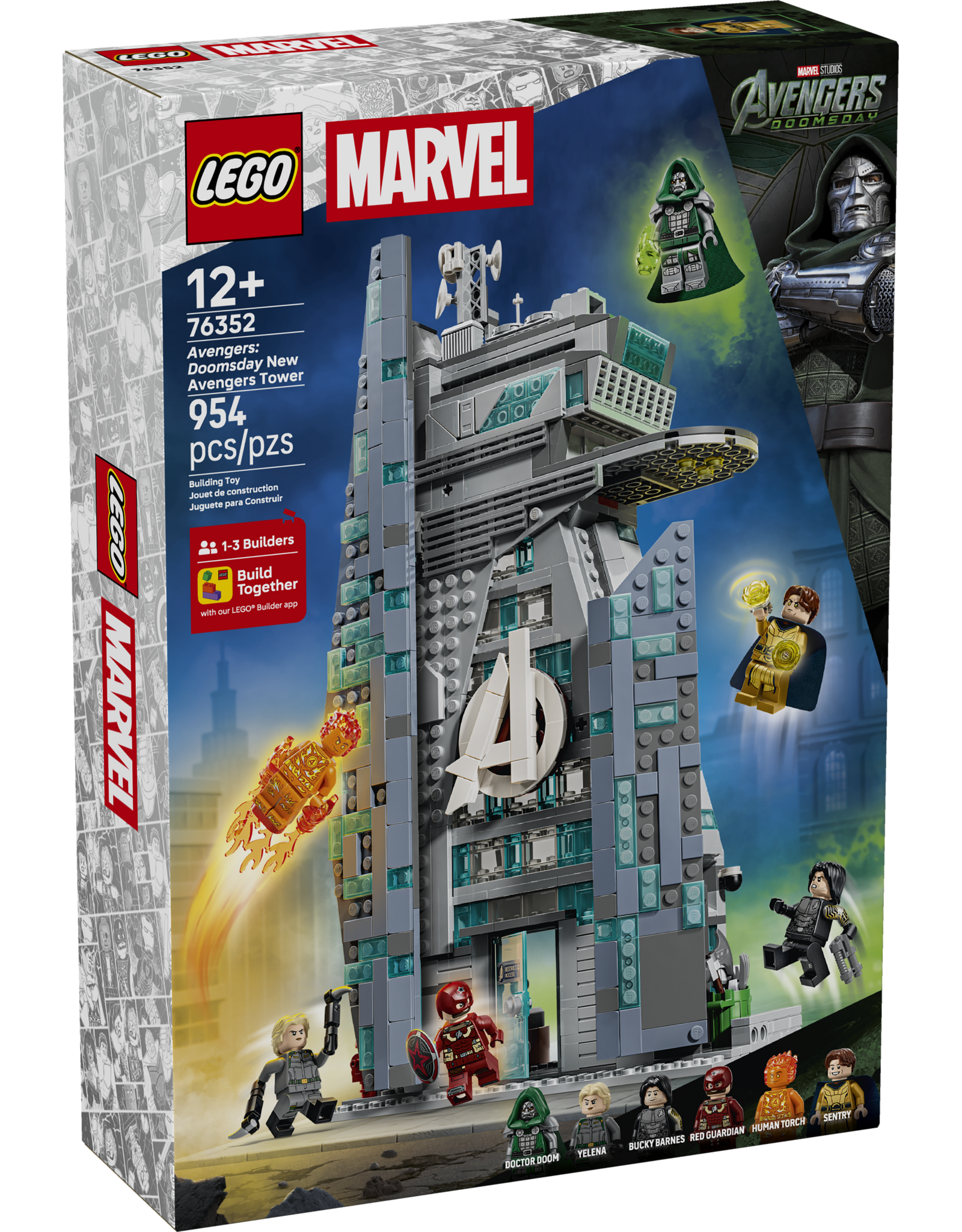 LEGO Super Heroes Marvel 76352 Avengers: Doomsday New Avengers Tower