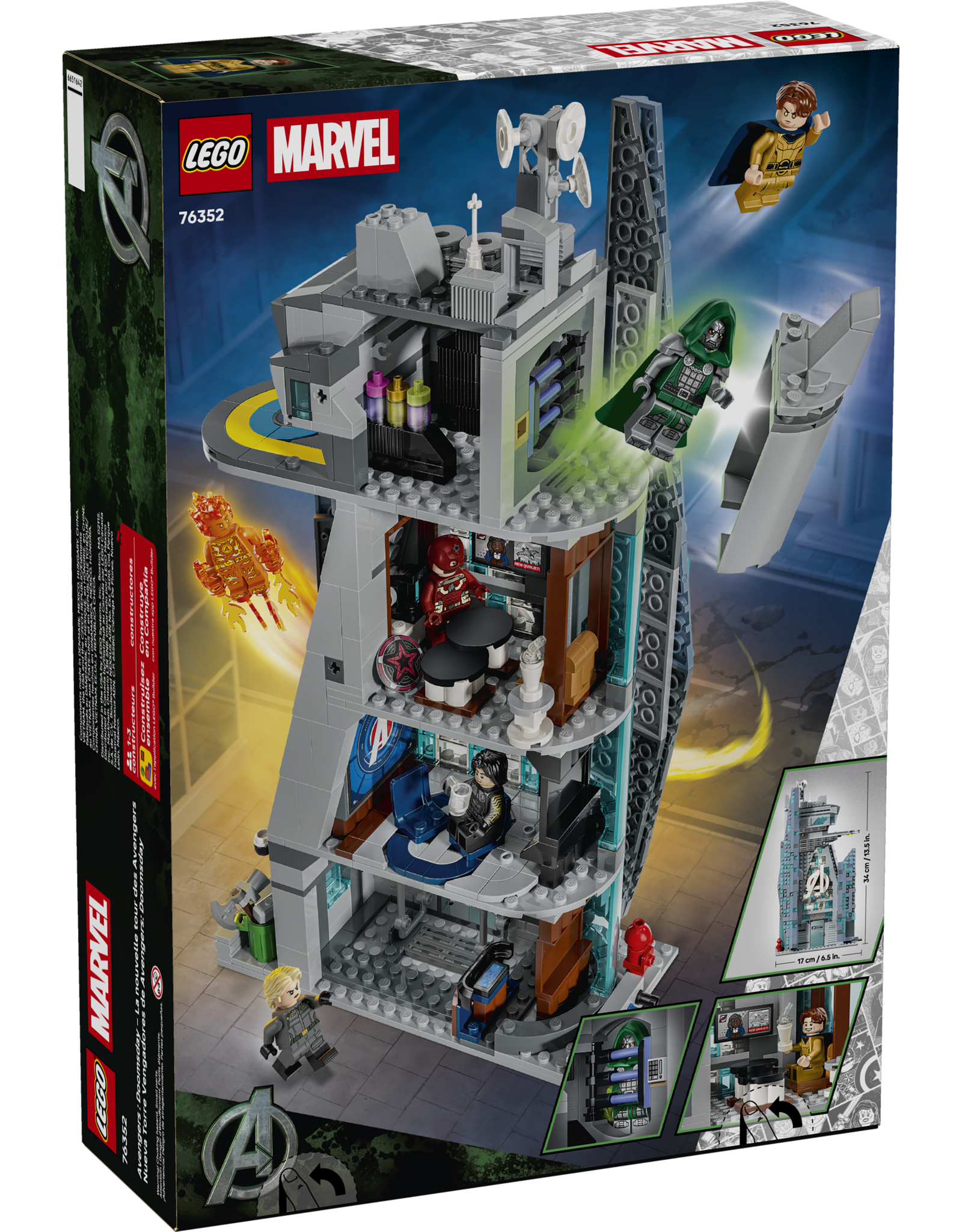 LEGO Super Heroes Marvel 76352 Avengers: Doomsday New Avengers Tower