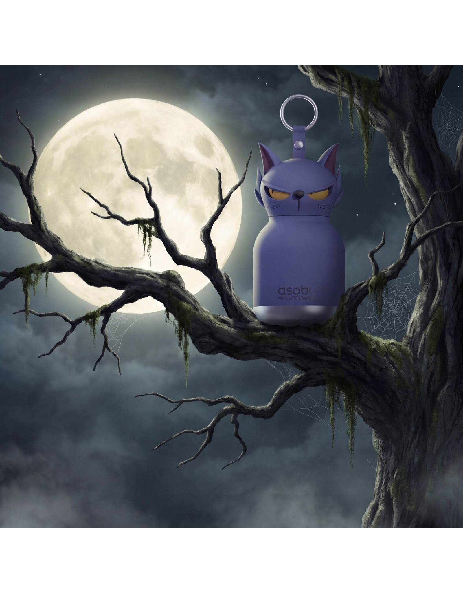 Asobu Mini Spookie Phantom Cat 6.7 oz