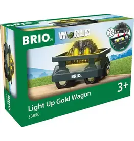 Brio Light Up Gold Wagon