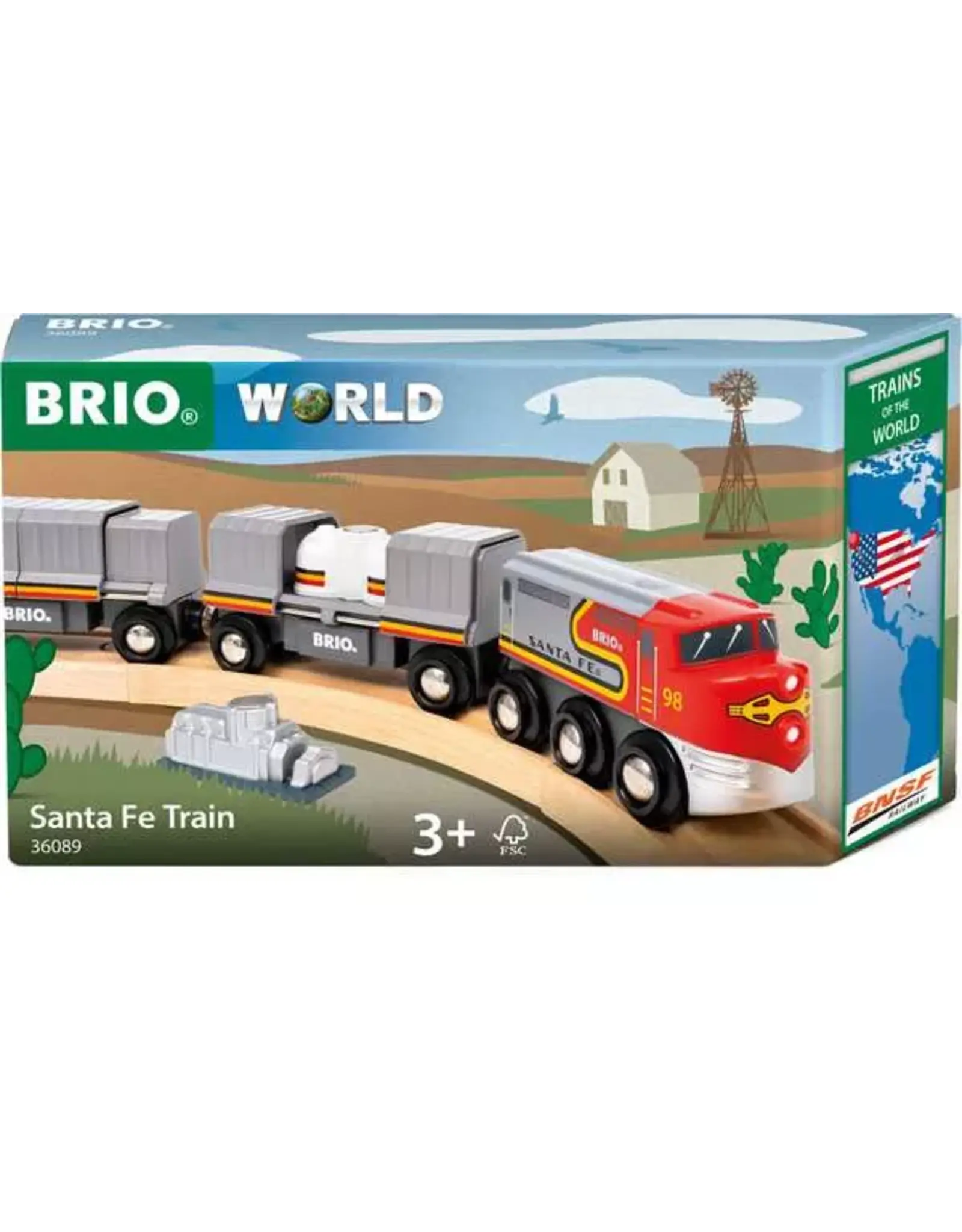 Brio Trains of the World- Santa Fe