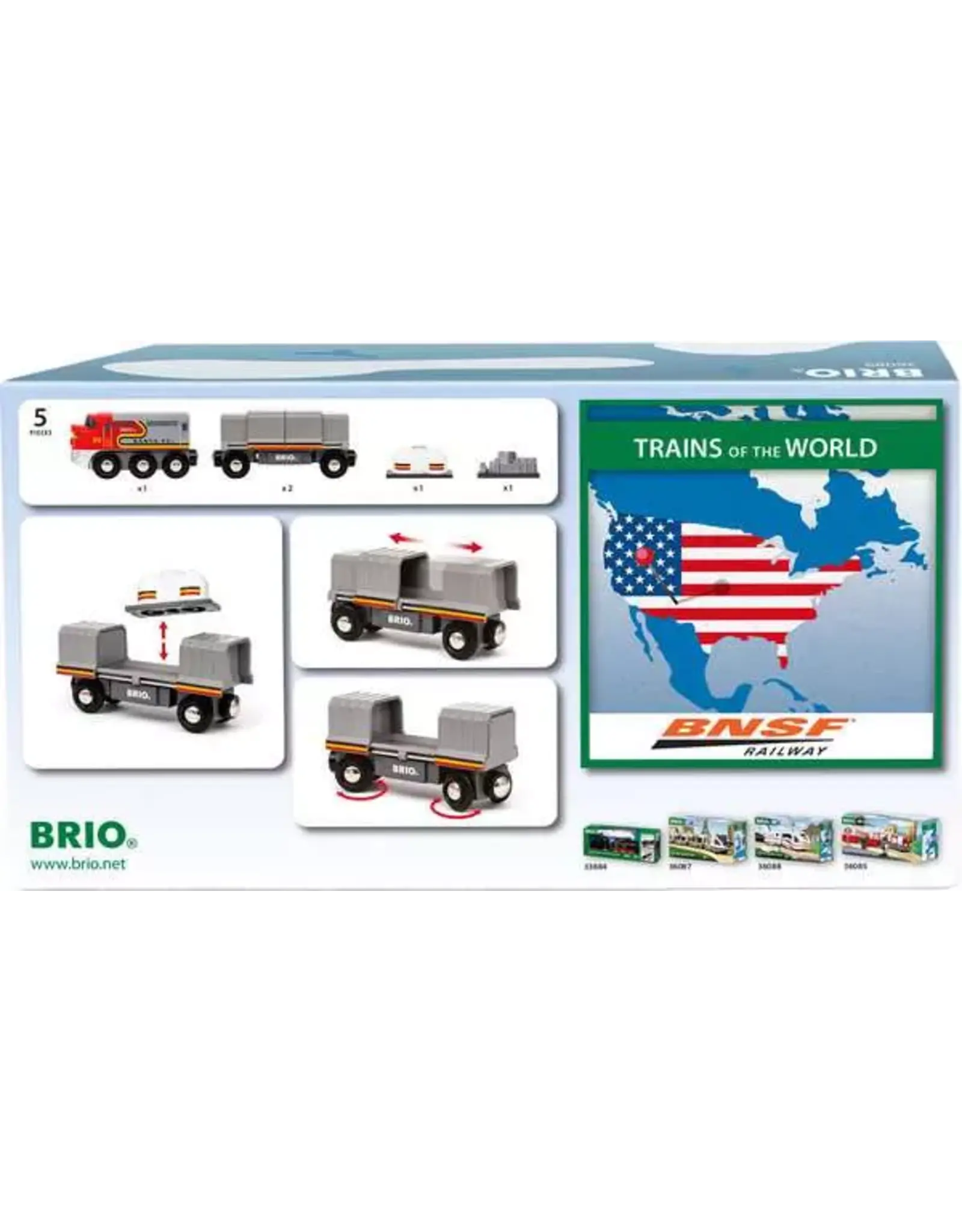 Brio Trains of the World- Santa Fe