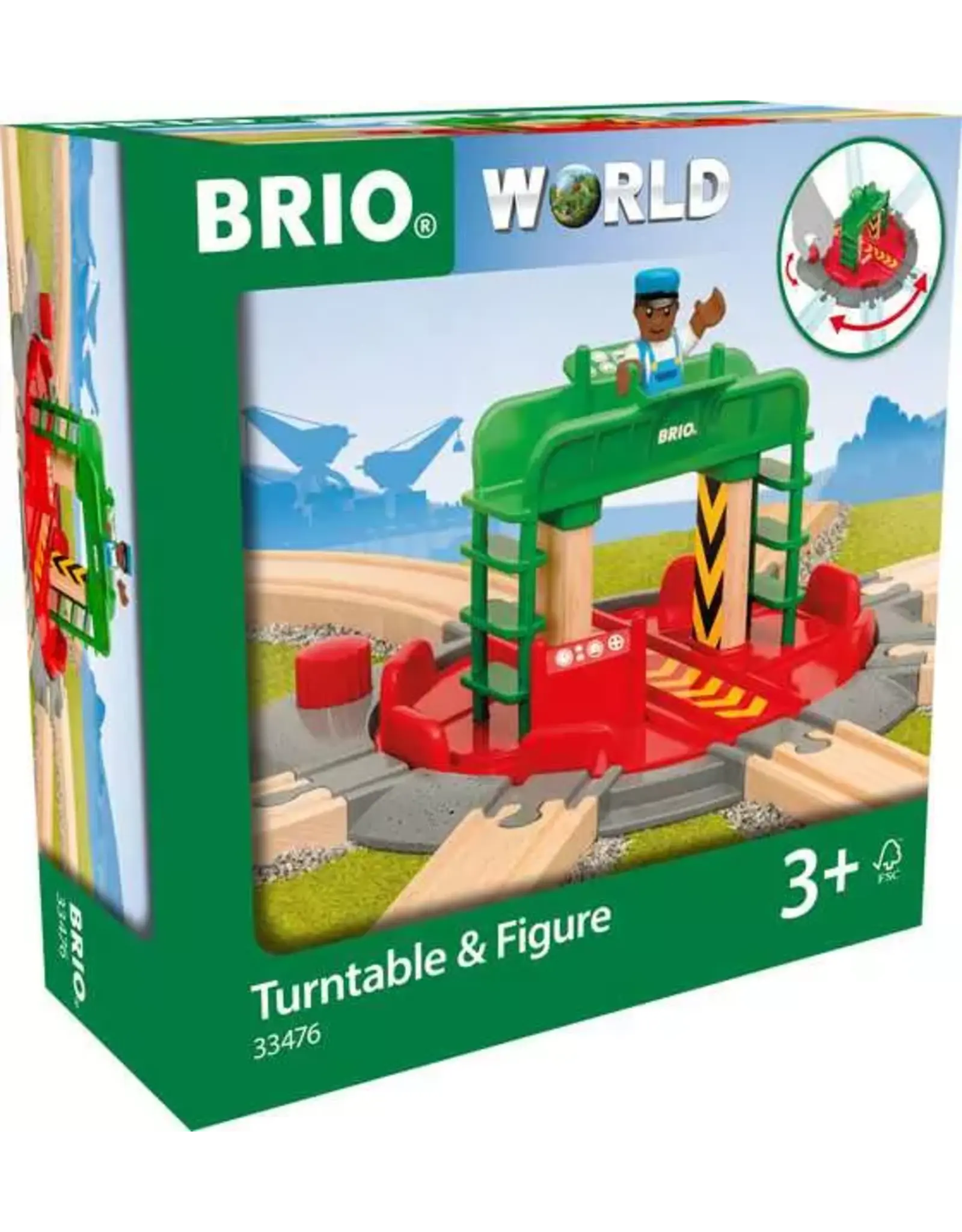 Brio Turntable & Figure