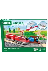 Brio Pull Back Train Set