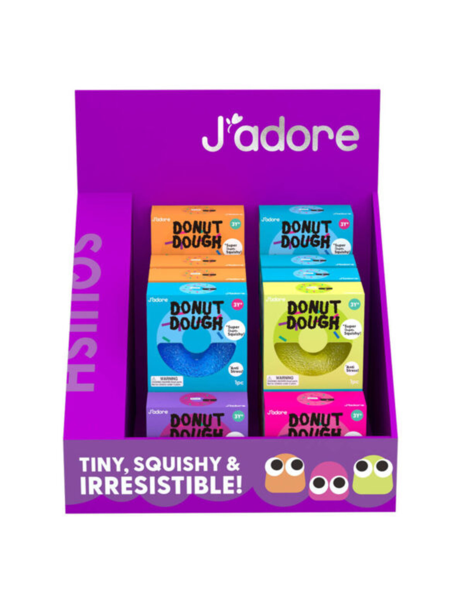 J'adore Donut Dough Squish - Purple
