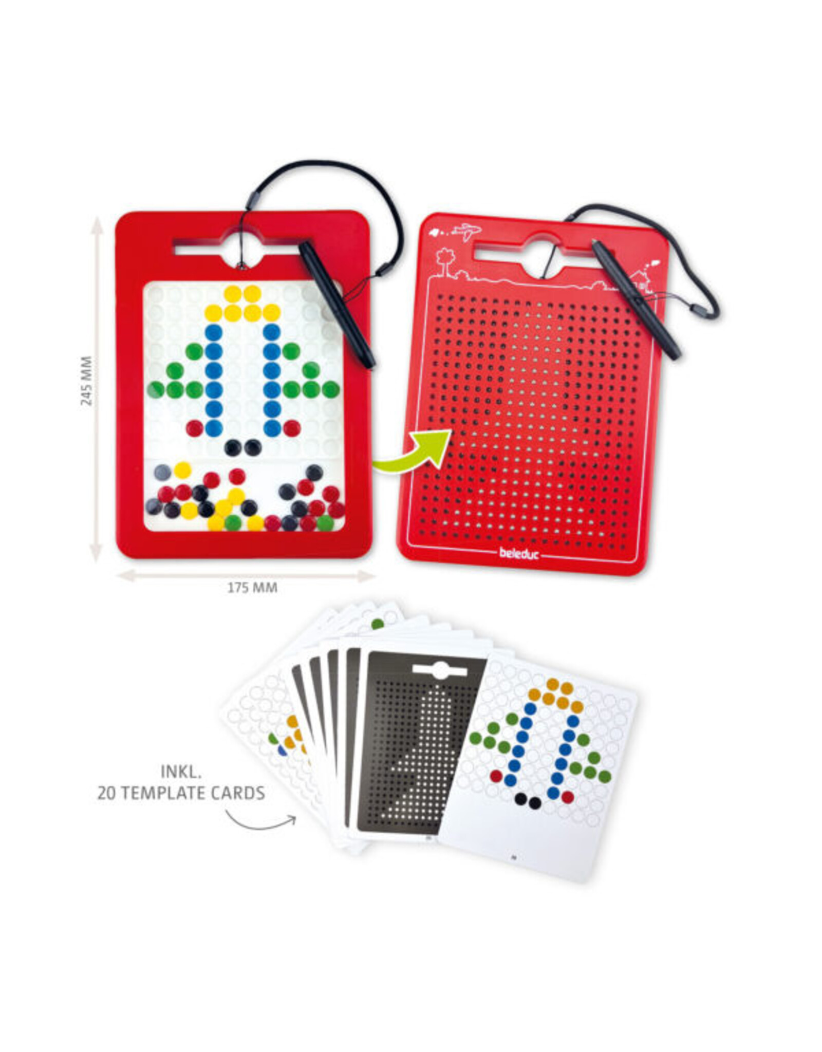 Beleduc Magnetic Board 2-In-1