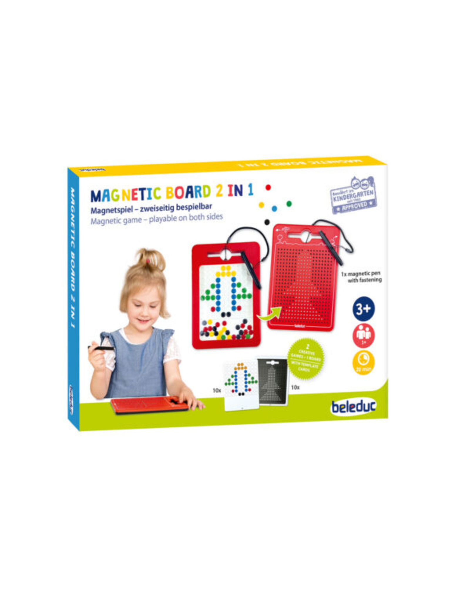 Beleduc Magnetic Board 2-In-1