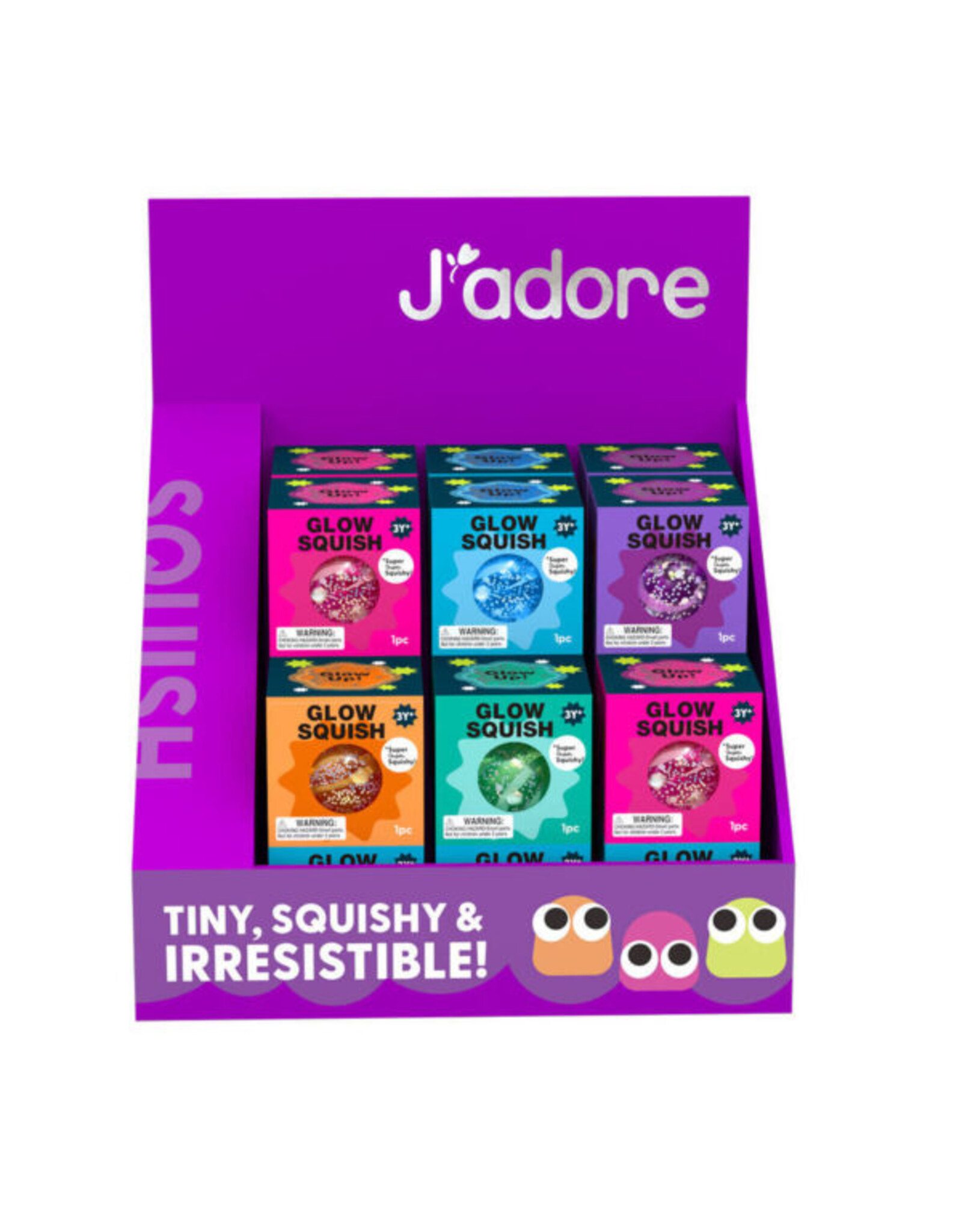 J'adore Donut Dough Squish - Orange