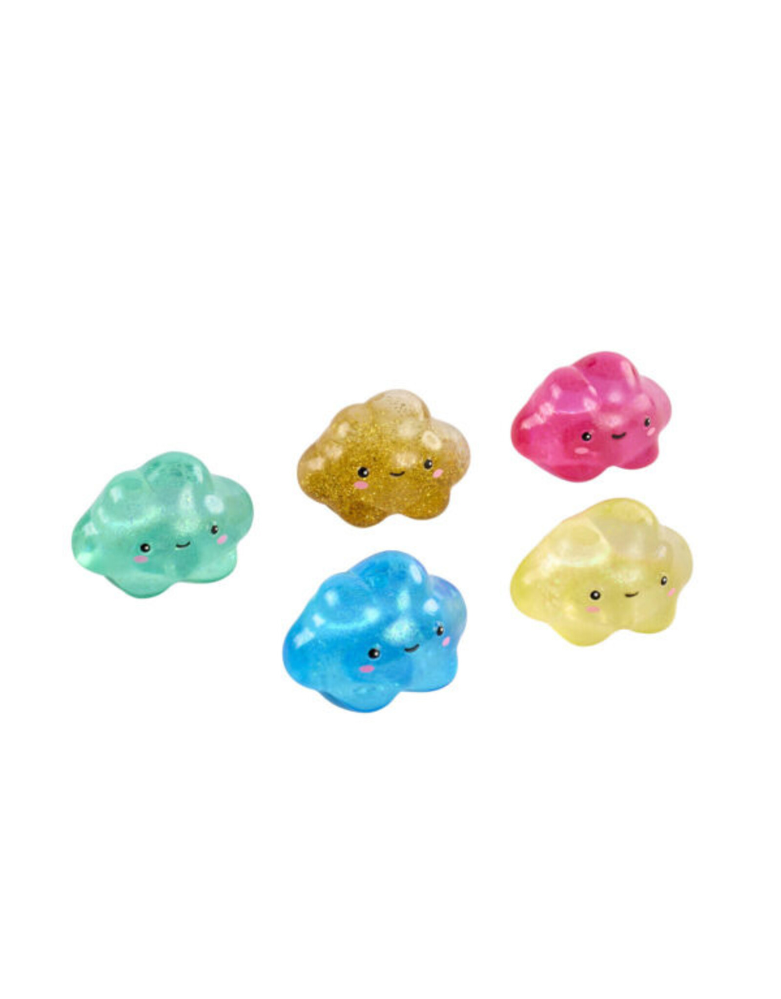 J'adore Glitter Cloud Squish - Clear