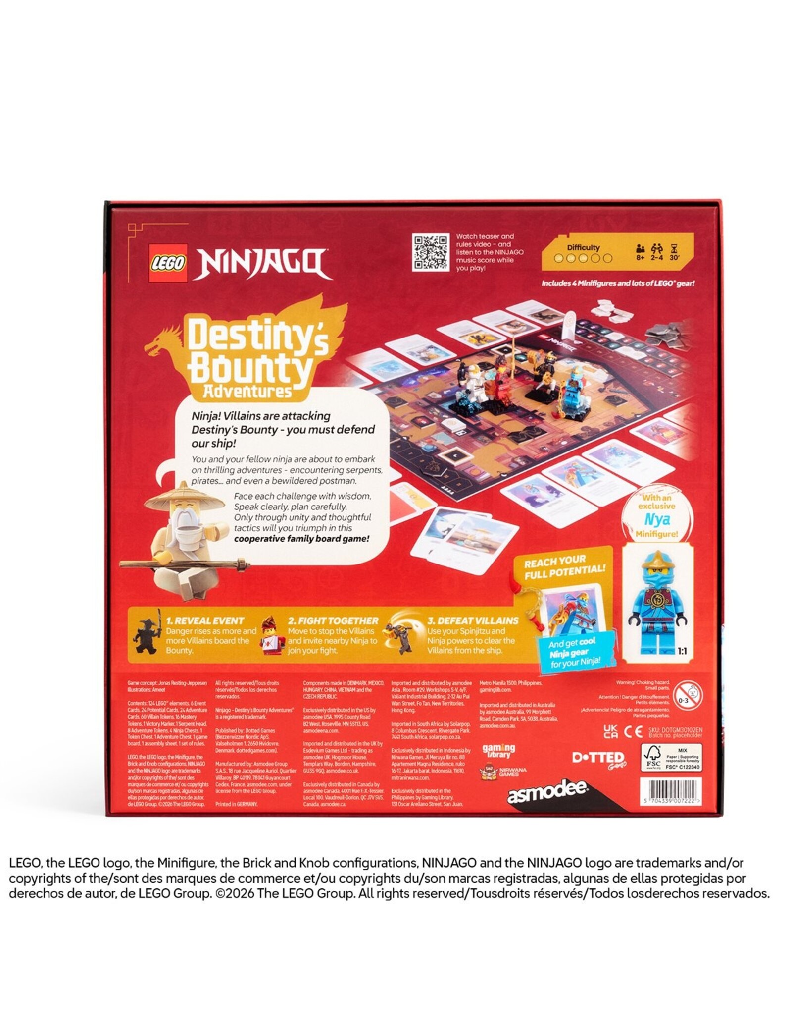 Asmodee Ninjago - Destiny's Bounty Adventures