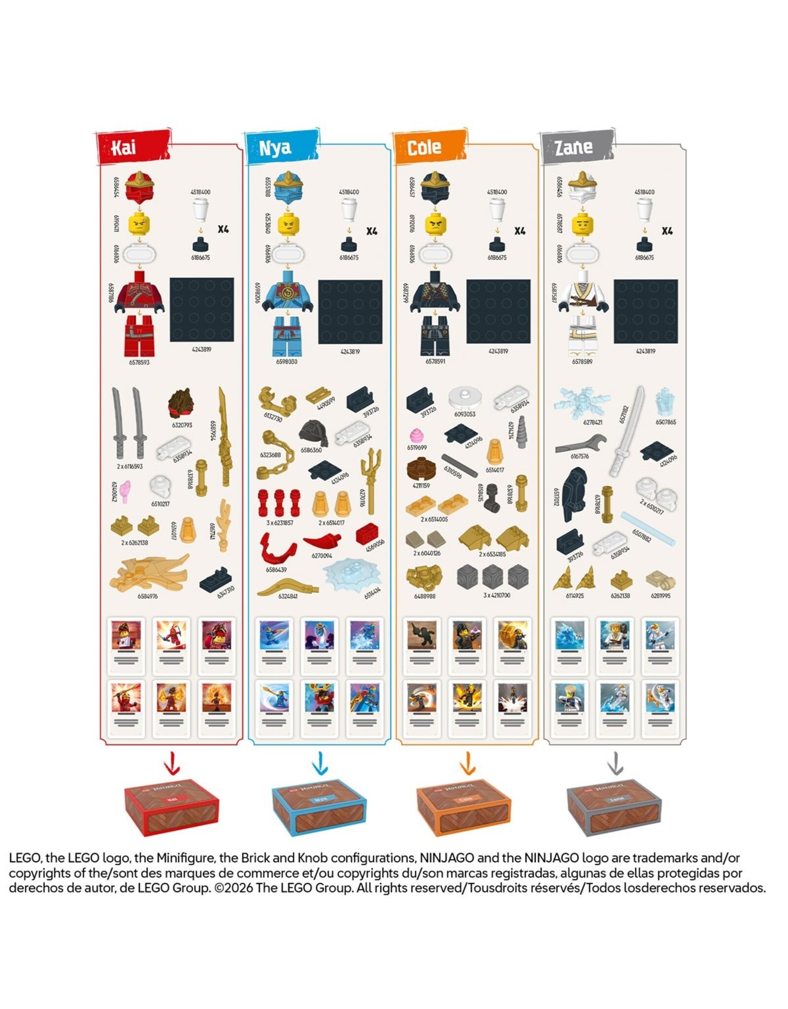 Asmodee Ninjago - Destiny's Bounty Adventures