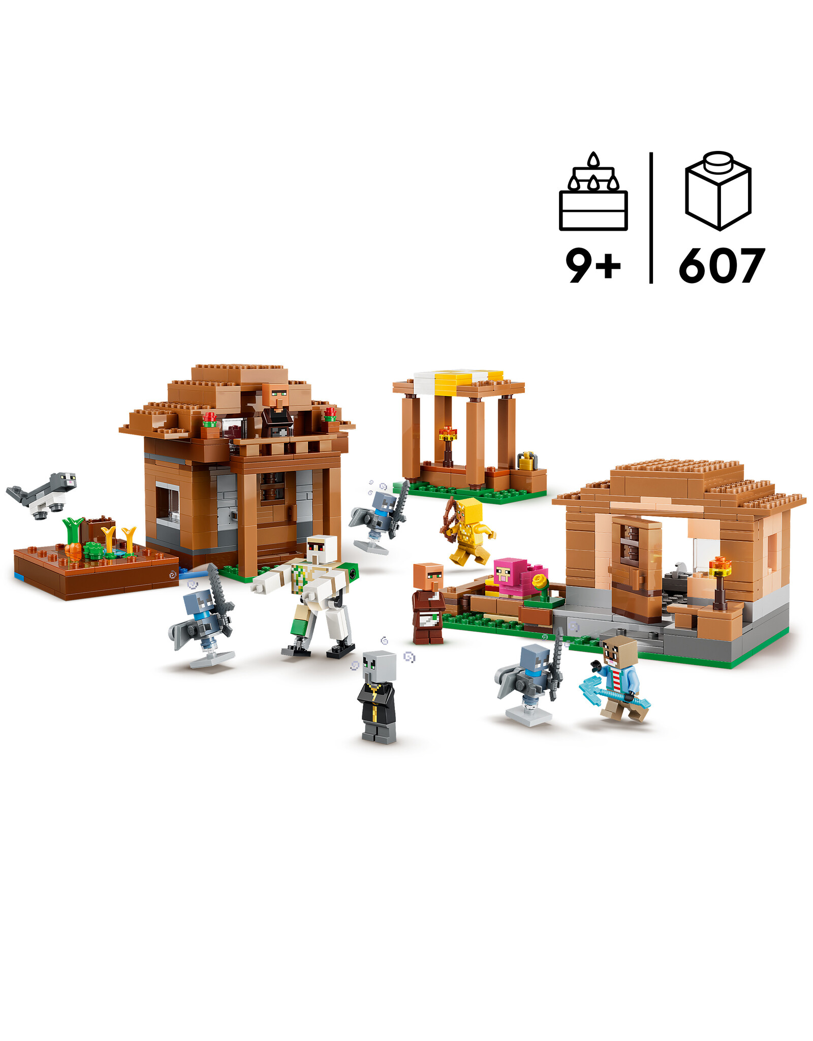 LEGO Minecraft 21596 Evoker Village Attack