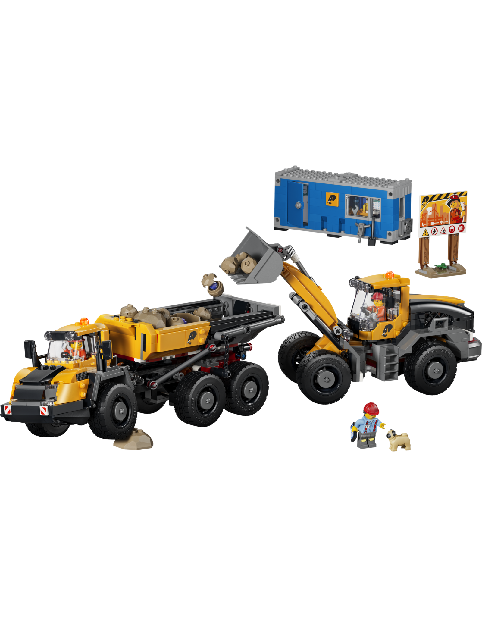 LEGO City 60494 Dump Truck & Front End Loader
