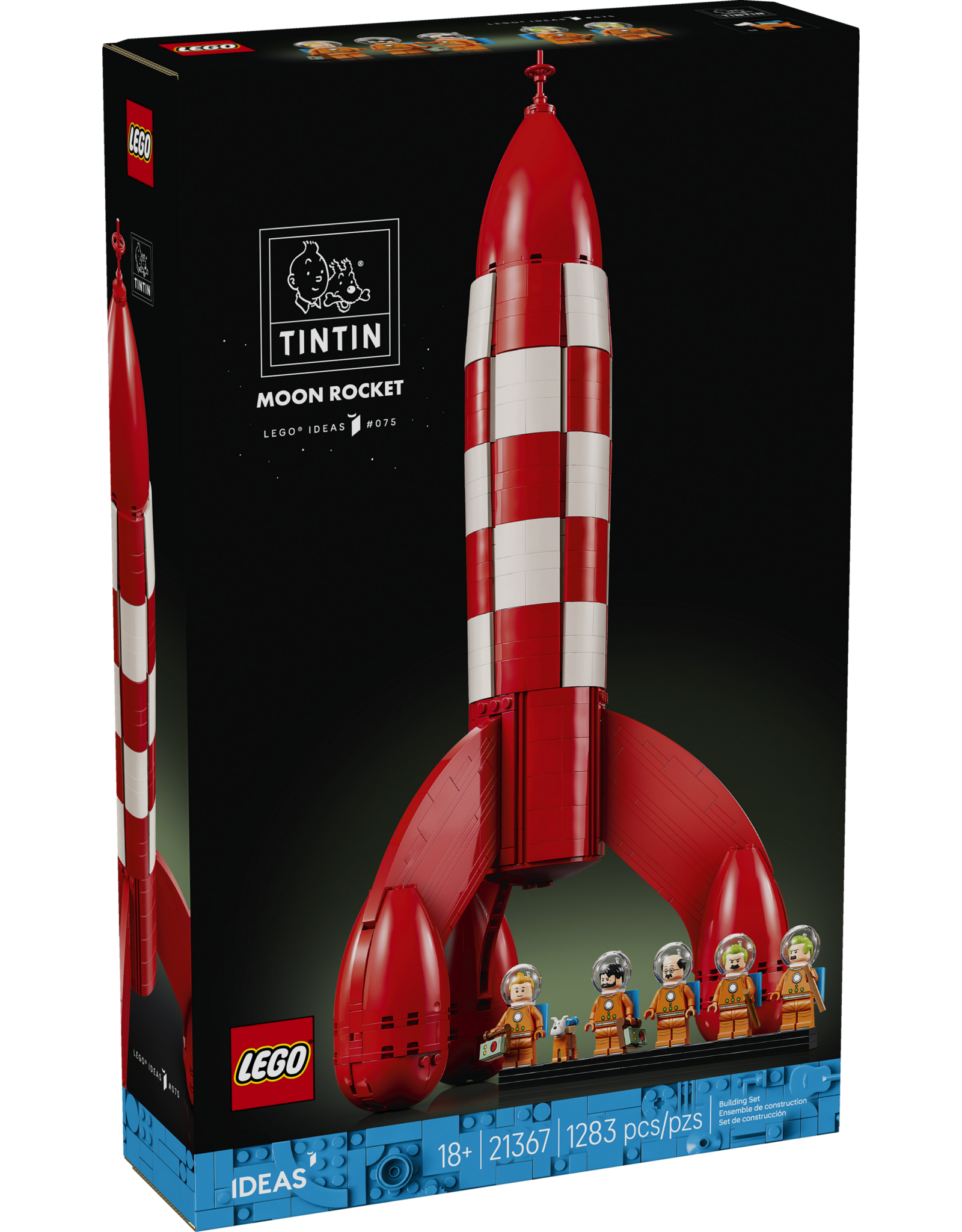 LEGO Ideas 21367 Tintin Moon Rocket