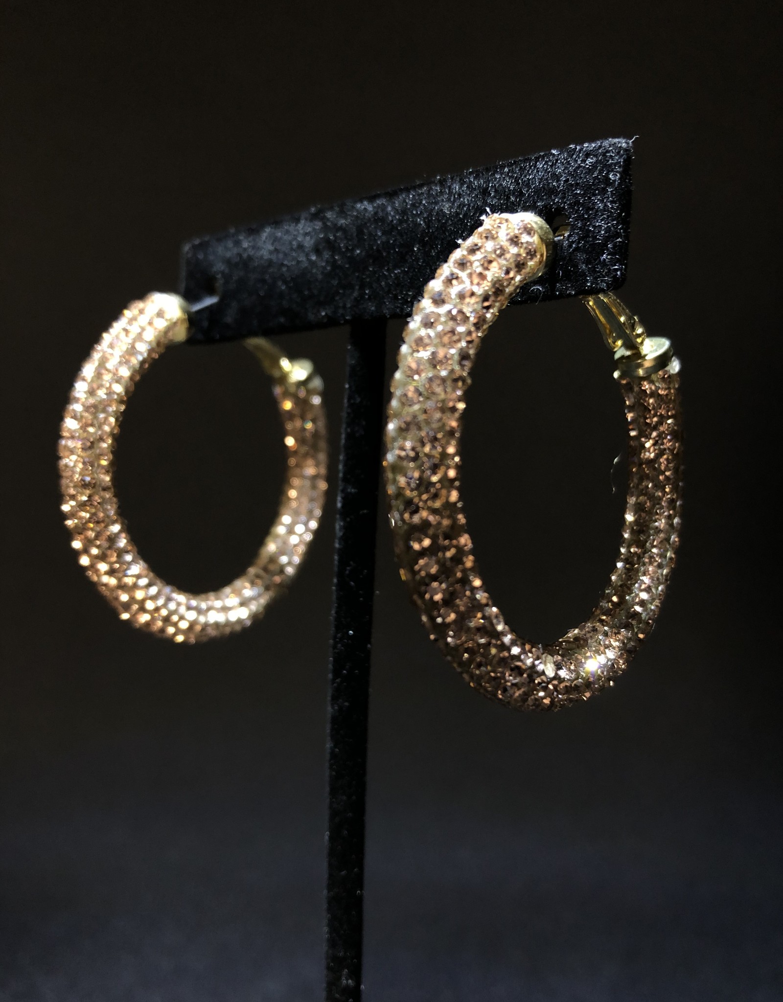 CLEARANCE: Bling Hoops