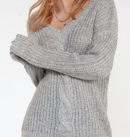 Dex CLEARANCE: V-neck Cable Pullover