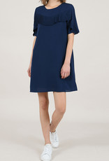 CLEARANCE: Shift Dress with Pleated Details