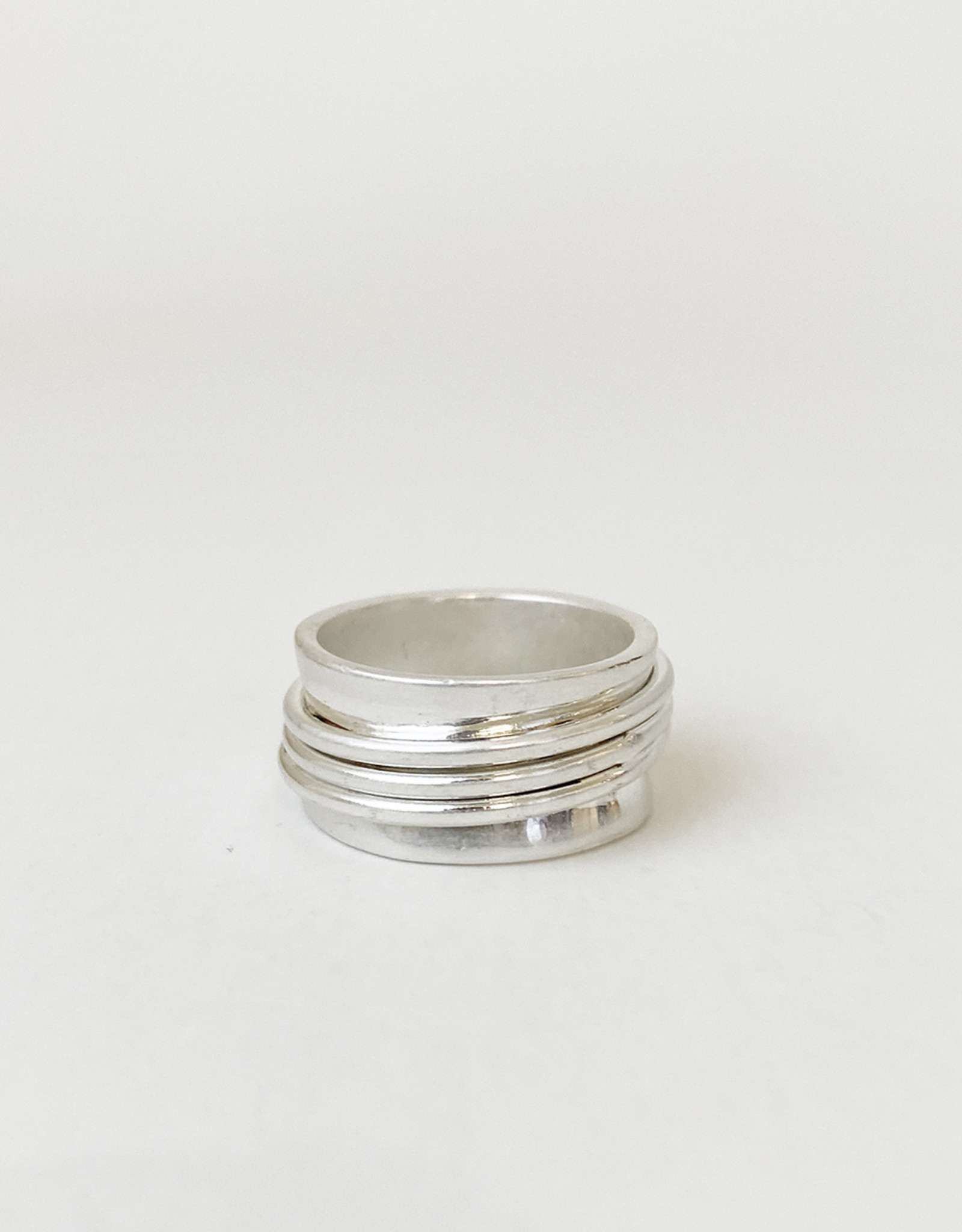 Metallic Textured Ring