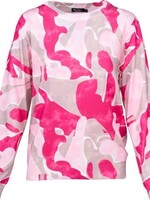 CLEARANCE: Geo-print Sweater