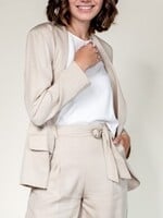 Pink Martini Open Front Blazer