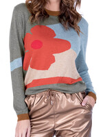 CLEARANCE: Blossom Print Sweater