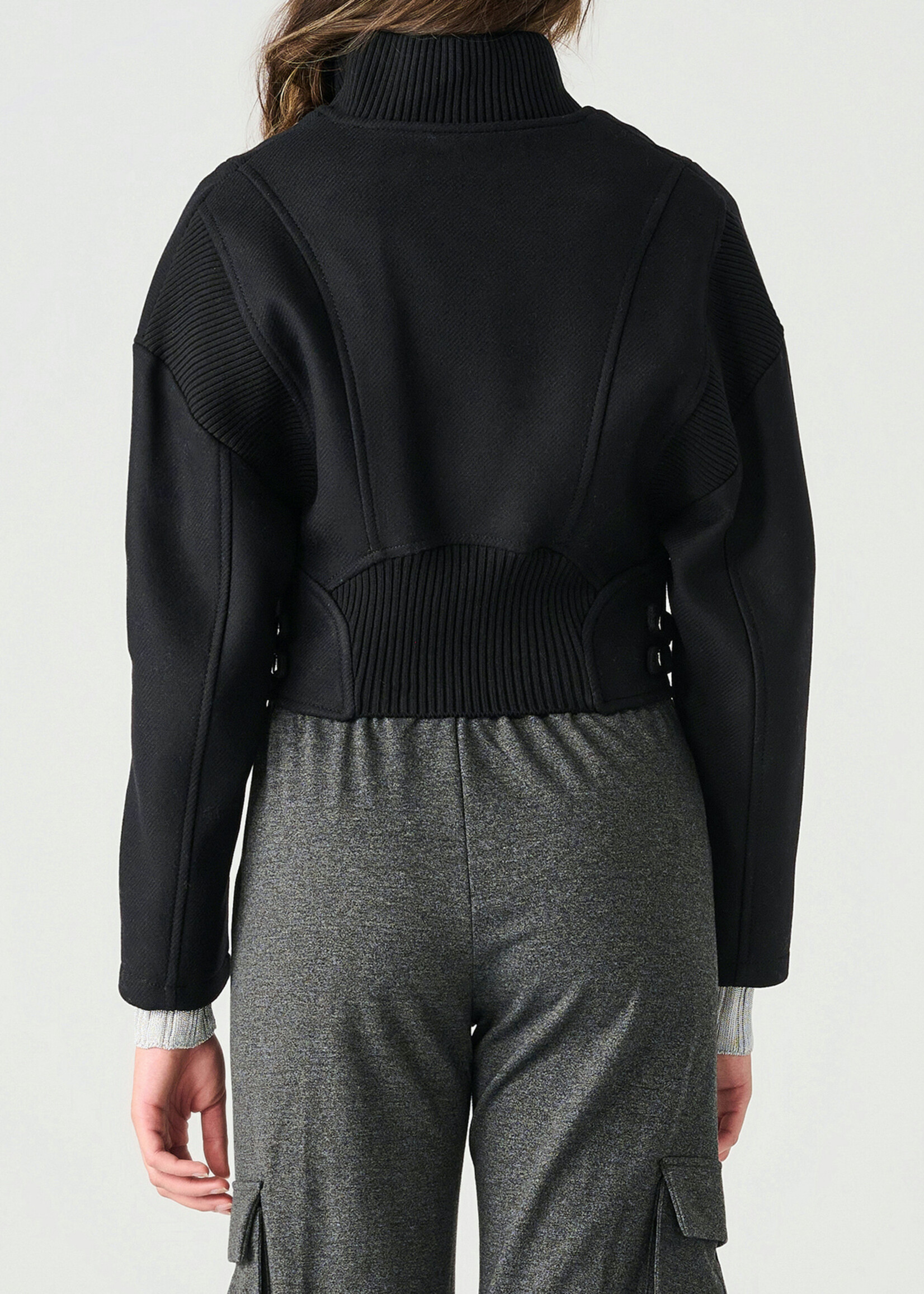 Dex Knit Biker Jacket
