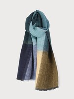 Large Ribbed Pattern Scarf