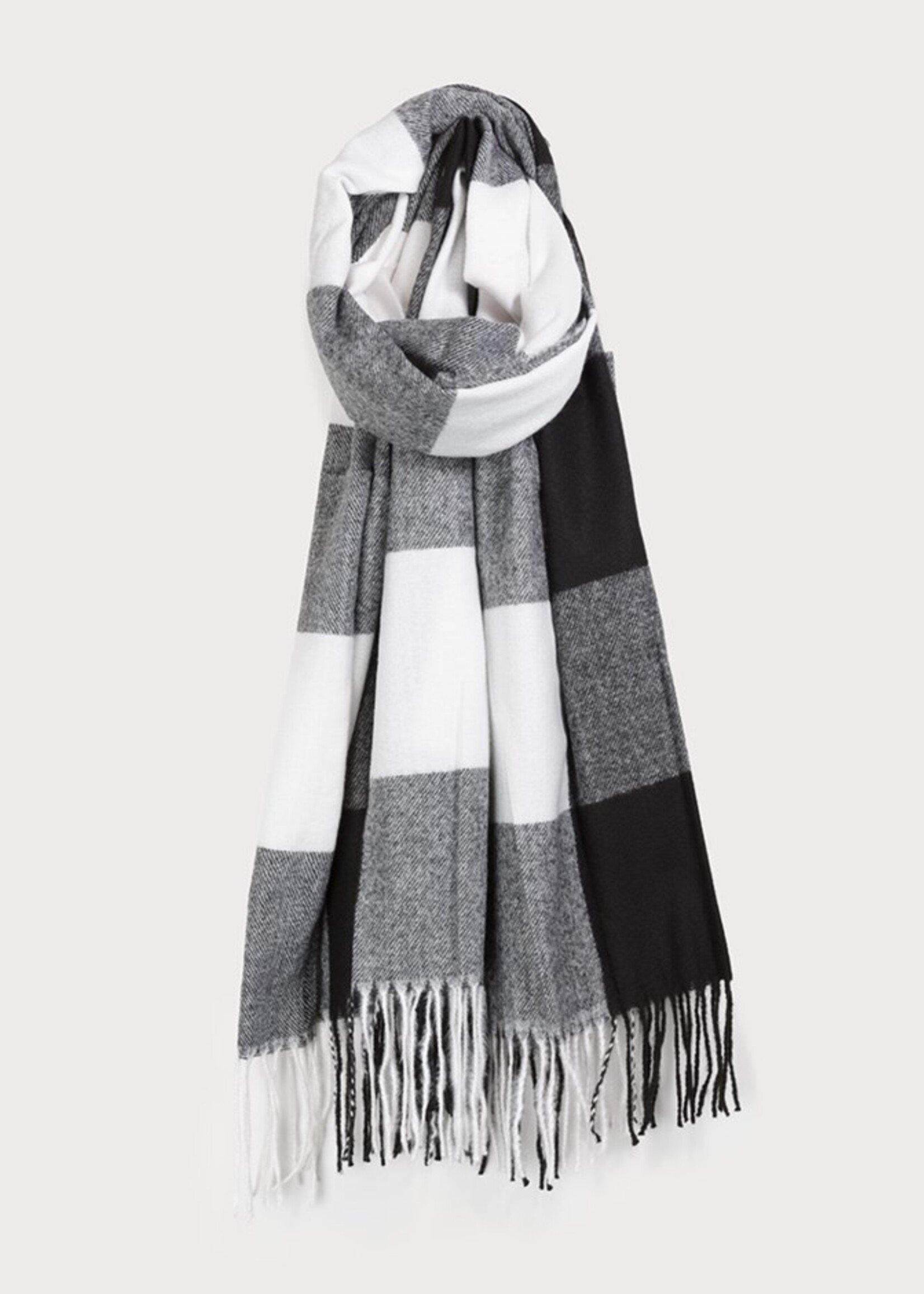 Check Plaid Scarf