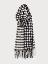 小物 BOTT HOUNDSTOOTH HOODED SCARF BOTT HOUNDSTOOTH HOODED SCARF 24AW