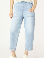 CLEARANCE: Cropped Loose Fit Jeans
