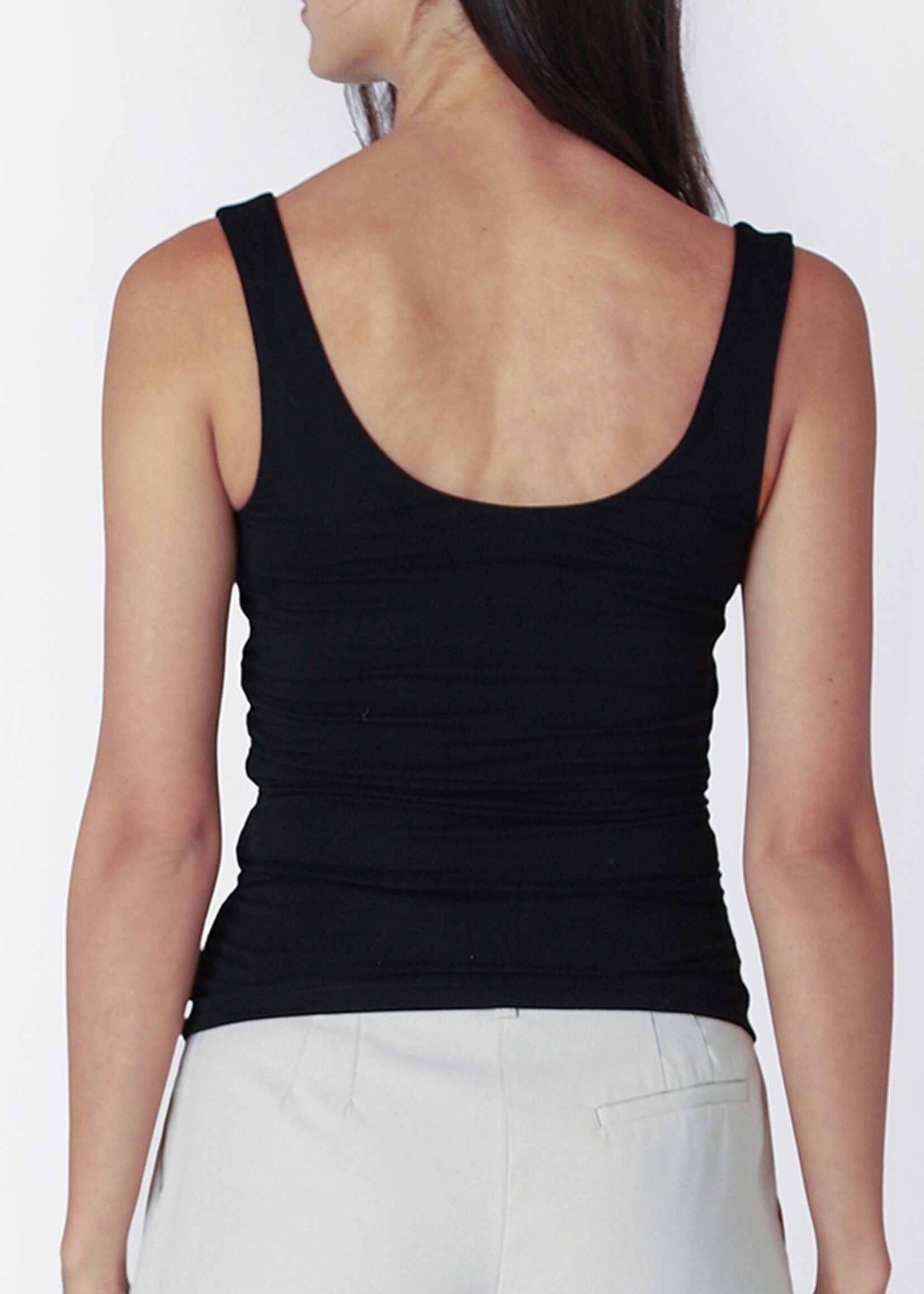 Black Tape CLEARANCE: Square Neck Tank Top